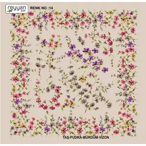 Reyyan Desenli Oyalık Yazma (ryyn-421-15)