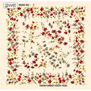 Reyyan Desenli Oyalık Yazma (ryyn-421-19)