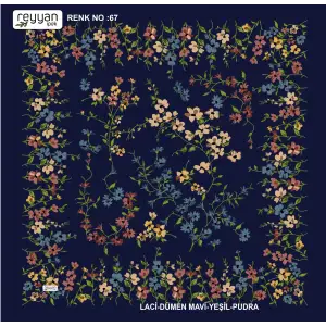 Reyyan Desenli Oyalık Yazma (ryyn-421-20)