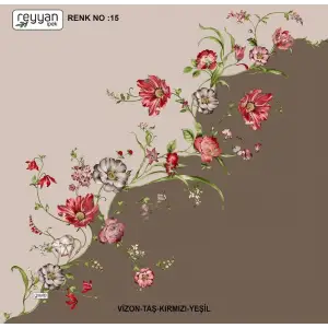 Reyyan Desenli Oyalık Yazma (ryyn-422-03)