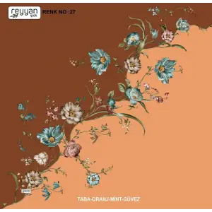 Reyyan Desenli Oyalık Yazma (ryyn-422-06)