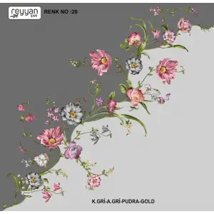 Reyyan Desenli Oyalık Yazma (ryyn-422-07)