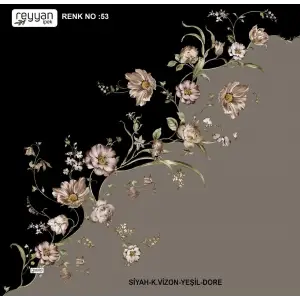 Reyyan Desenli Oyalık Yazma (ryyn-422-12)