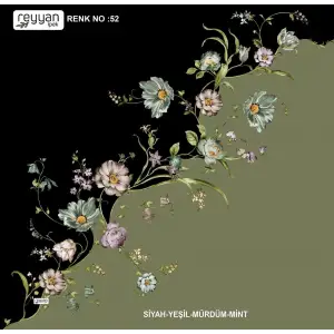 Reyyan Desenli Oyalık Yazma (ryyn-422-13)