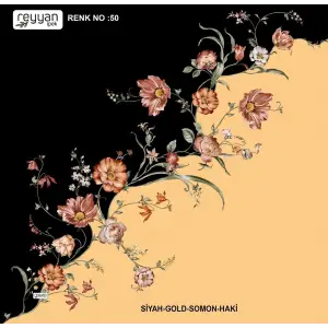 Reyyan Desenli Oyalık Yazma (ryyn-422-14)