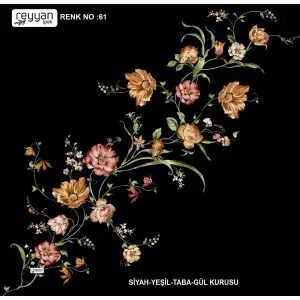 Reyyan Desenli Oyalık Yazma (ryyn-422-15)