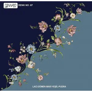 Reyyan Desenli Oyalık Yazma (ryyn-422-16)