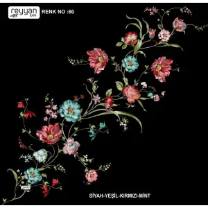 Reyyan Desenli Oyalık Yazma (ryyn-422-17)