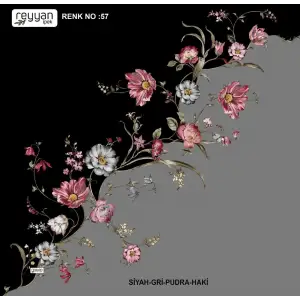 Reyyan Desenli Oyalık Yazma (ryyn-422-18)