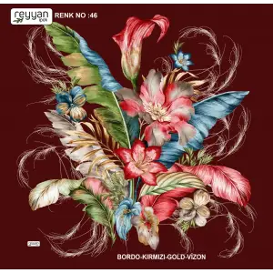 Reyyan Desenli Oyalık Yazma (ryyn-423-02)