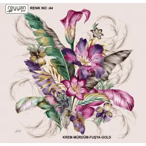 Reyyan Desenli Oyalık Yazma (ryyn-423-03)