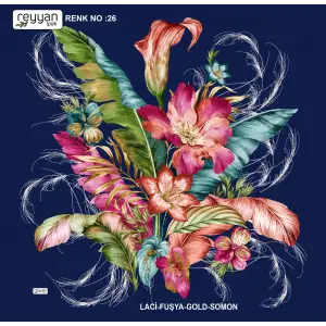 Reyyan Desenli Oyalık Yazma (ryyn-423-09)