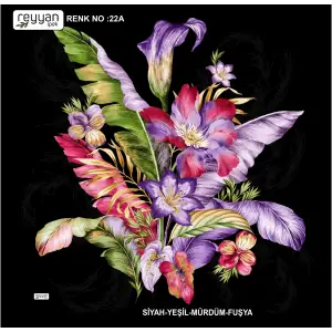 Reyyan Desenli Oyalık Yazma (ryyn-423-11)