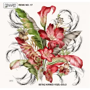 Reyyan Desenli Oyalık Yazma (ryyn-423-13)