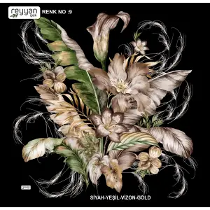 Reyyan Desenli Oyalık Yazma (ryyn-423-15)