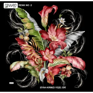 Reyyan Desenli Oyalık Yazma (ryyn-423-17)