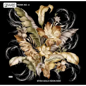 Reyyan Desenli Oyalık Yazma (ryyn-423-18)