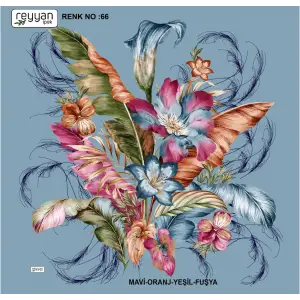 Reyyan Desenli Oyalık Yazma (ryyn-423-22)