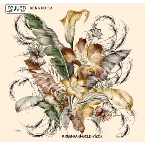 Reyyan Desenli Oyalık Yazma (ryyn-423-23)