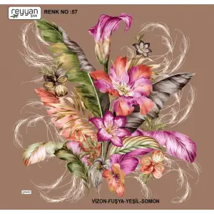 Reyyan Desenli Oyalık Yazma (ryyn-423-25)