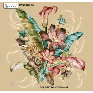 Reyyan Desenli Oyalık Yazma (ryyn-423-26)