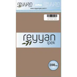 Reyyan İpek 100 Cm Düz Poşetli Yazma-9806