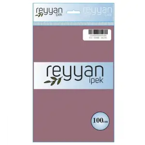 Reyyan İpek 100 Cm Düz Poşetli Yazma-9823