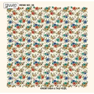 Reyyan İpek 100 cm Oyalık Yazma (ryyn-342-22)