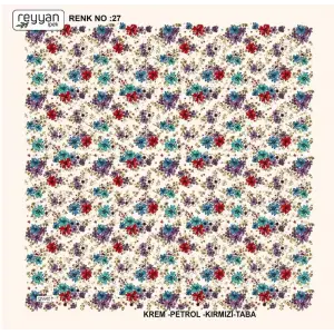 Reyyan İpek 100 cm Oyalık Yazma (ryyn-342-34)