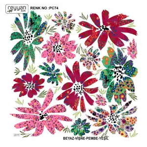 Reyyan İpek 100 cm Oyalık Yazma (ryyn-358-15)