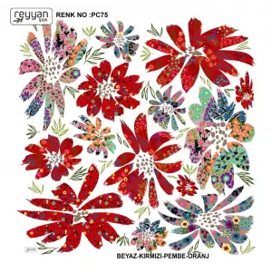 Reyyan İpek 100 cm Oyalık Yazma (ryyn-358-18)