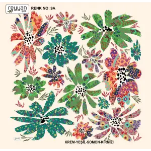 Reyyan İpek 100 cm Oyalık Yazma (ryyn-358-21)