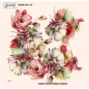 Reyyan İpek 100 cm Oyalık Yazma (ryyn-371-01)