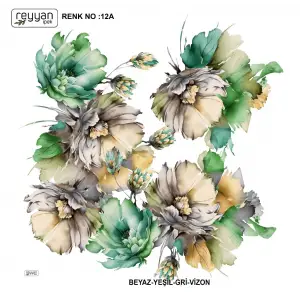 Reyyan İpek 100 cm Oyalık Yazma (ryyn-371-13)