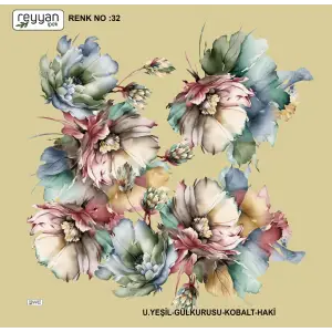 Reyyan İpek 100 cm Oyalık Yazma (ryyn-371-20)