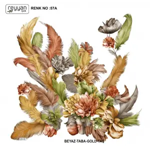 Reyyan İpek 100 cm Oyalık Yazma (ryyn-377-18)