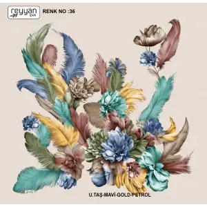 Reyyan İpek 100 cm Oyalık Yazma (ryyn-377-24)