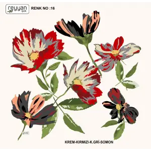 Reyyan İpek 100 cm Oyalık Yazma (ryyn-382-21)