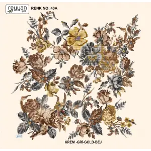 Reyyan İpek 100 cm Oyalık Yazma (ryyn-384-13)