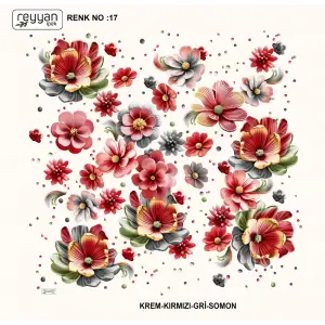 Reyyan İpek 100 cm Oyalık Yazma (ryyn-395-20)