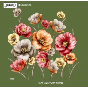 Reyyan İpek 100 cm Oyalık Yazma (ryyn-396-05)