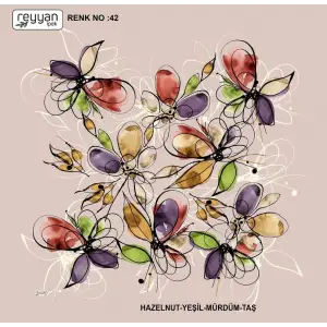 Reyyan İpek 100 cm Oyalık Yazma (ryyn-397-19)