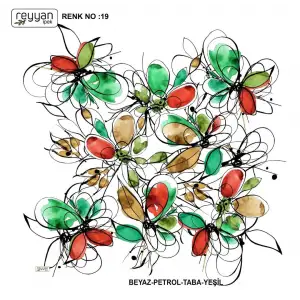 Reyyan İpek 100 cm Oyalık Yazma (ryyn-397-25)