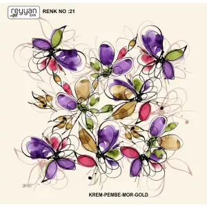 Reyyan İpek 100 cm Oyalık Yazma (ryyn-397-27)