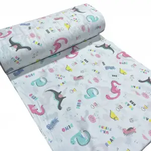 Taçmahal Akfil %100 Organik Pamuk Nevresim Kumaşı (nvk31)