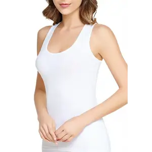 Tutku Kadın Kalın Askılı Atlet Beyaz 6 Adet (tka06)