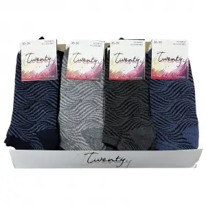 Twenty Premium Havlu Kadın Patik Çorap 12li Paket (BC-95-11)