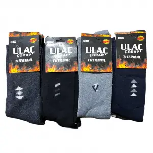Ulaç Erkek Termal Soket Çorap 12li Paket (MC-97-05)