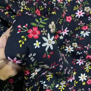 Yeni Sezon Tek En İthal Pamuk Viskon Kumaş (90 cm) (VSK01-137)