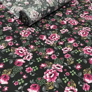 Yeni Sezon Tek En İthal Pamuk Viskon Kumaş (90 cm) (VSK01-272)